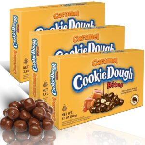 Cookie Dough Bites Caramel Chocolate 3.1oz Theater Box 12ct